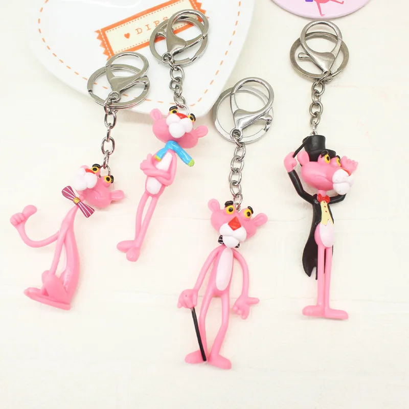 Брелок для ключей с куклой леопардовой расцветки|Брелоки| |