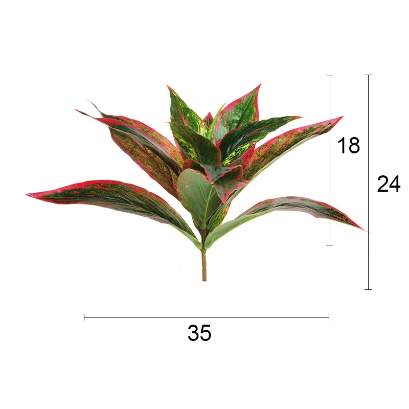 

Искусственные листья растений Kmitang 29 см