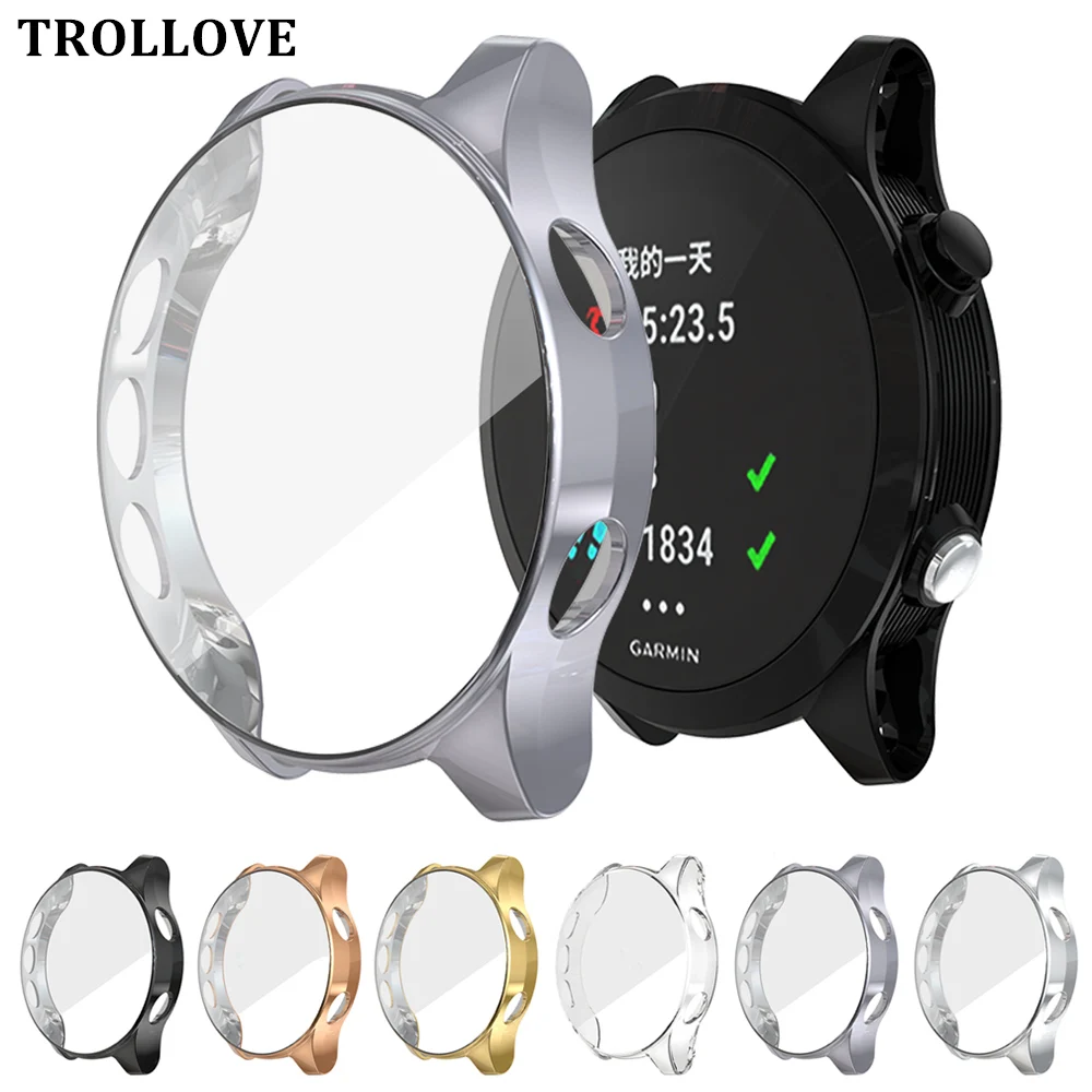 Защита экрана чехол для Garmin Forerunner 935 945 Мягкий ТПУ Универсальный Ультратонкий