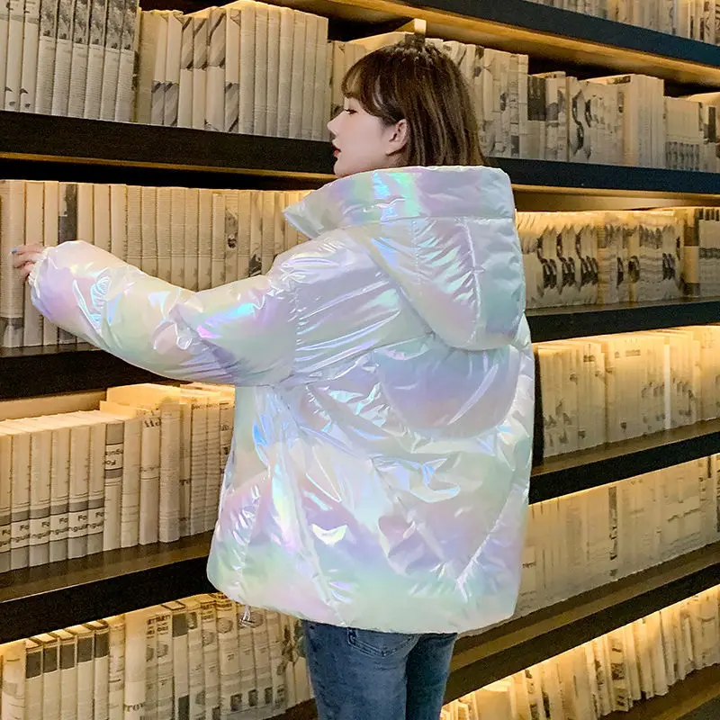 Новинка зимние розовые пальто винтажные модные парки с капюшоном куртка в стиле