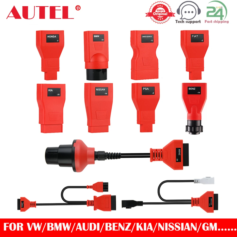 

OBD-адаптеры для Autel DS808K DS708 MP808 MK808 MS906 BT диагностический инструмент Аксессуары