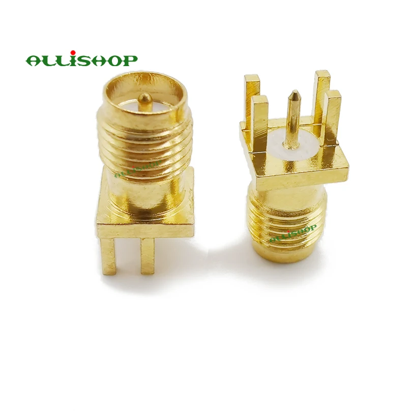 ALLISHOP 5 шт. RP SMA гнездо вилка переборка крепление на печатную плату пайкой RF разъем