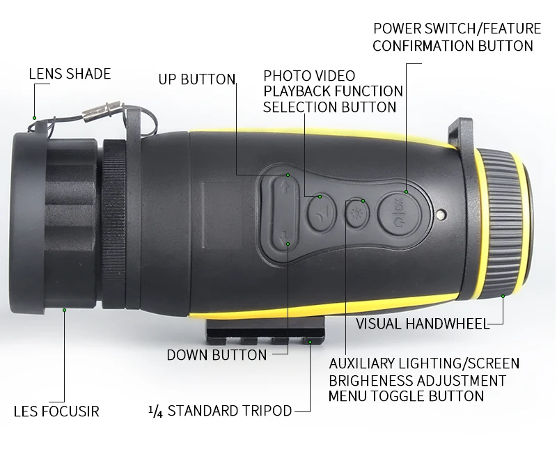 NV0435 цифровой бинокль ночного видения IRLED Ночная охота Camorder 4X35 Zoom устройство ночного видения nighthunting ночное видение