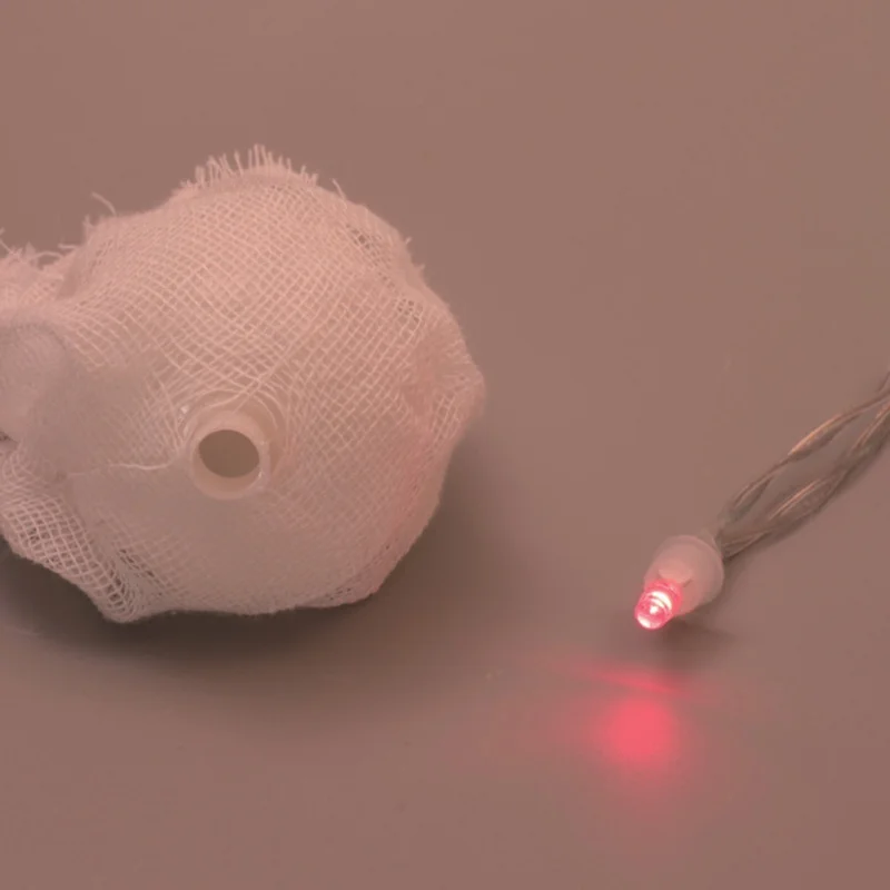 

Halloween Decoration 2.5 Meter LED Skull Light String With Yarn