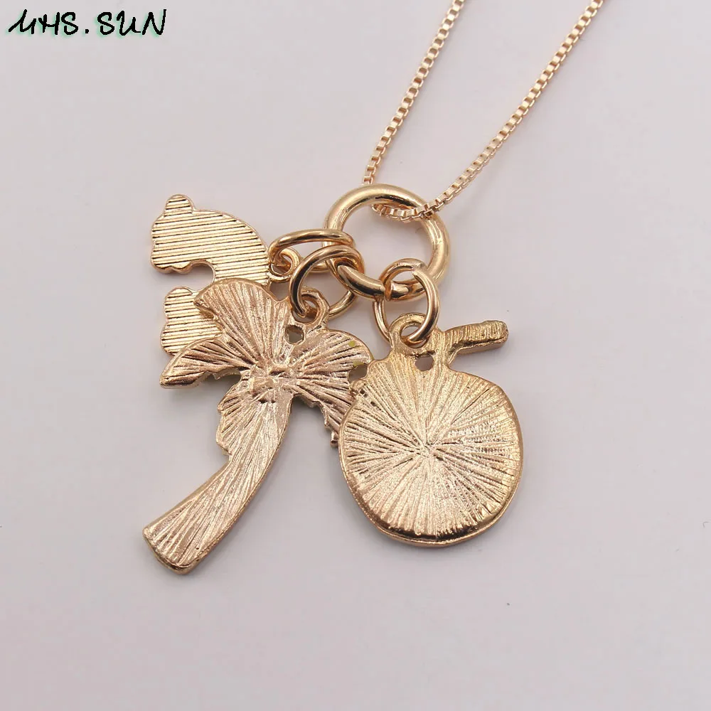 MHS.SUN 1 шт. модное ожерелье с подвеской в виде цветка/кокосового дерева