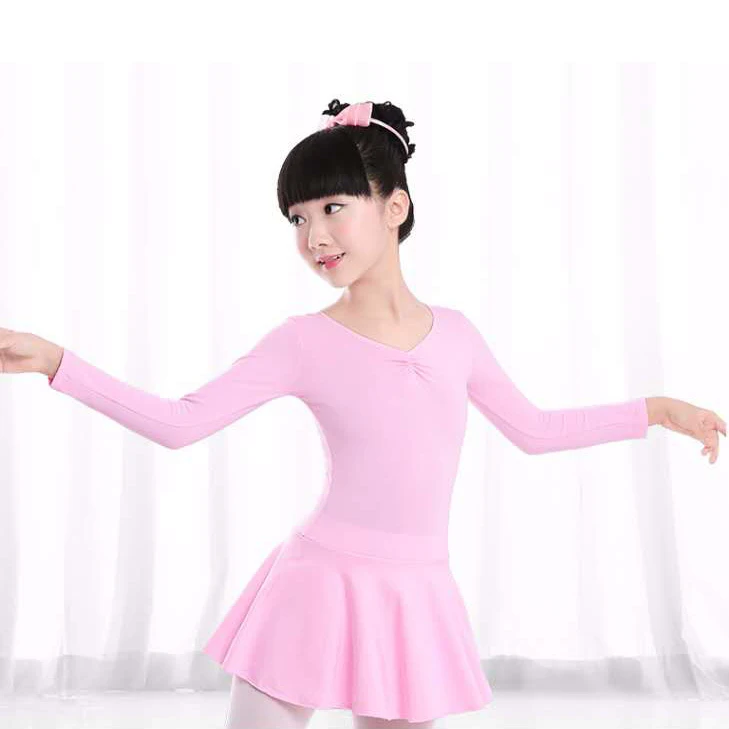 Детские танцевальные костюмы с длинными рукавами юбки романтическое детское