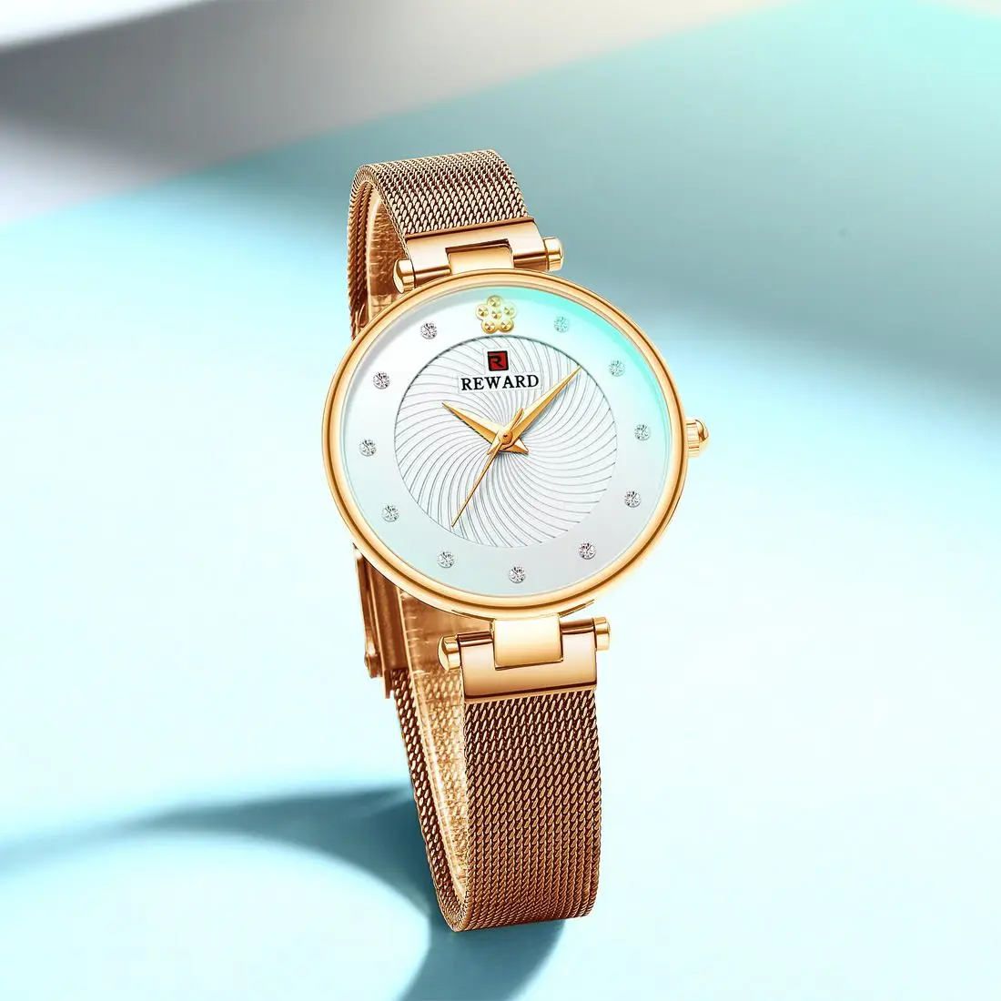 

Fashion Color-Changing Colorful Women's Watches Ins Small Fresh Waterproof Watch For Women Wristwatch Inlaid With Diamond