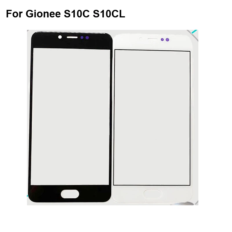 Сенсорный экран дигитайзер для Gionee S10C S10CL, стеклянная панель для Gionee S 10C S 10CL, без гибкого кабеля, запчасти, 1 шт.