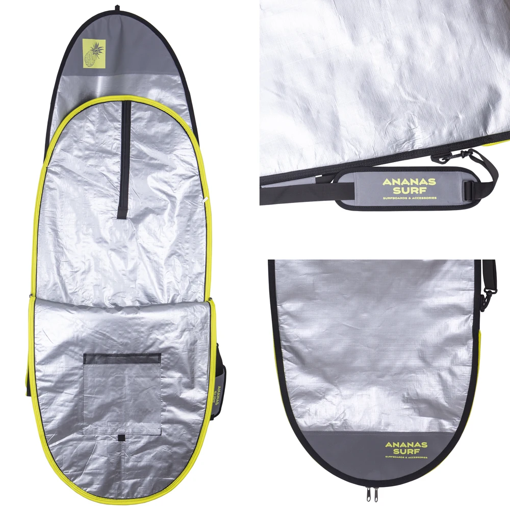Сумка для серфинга из ананас 9 футов Дневной защитный чехол malibu boardbag 9'"(275 см