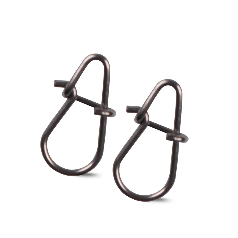 50 шт./лот крючок из нержавеющей стали быстрый фиксатор поворотный твердые кольца