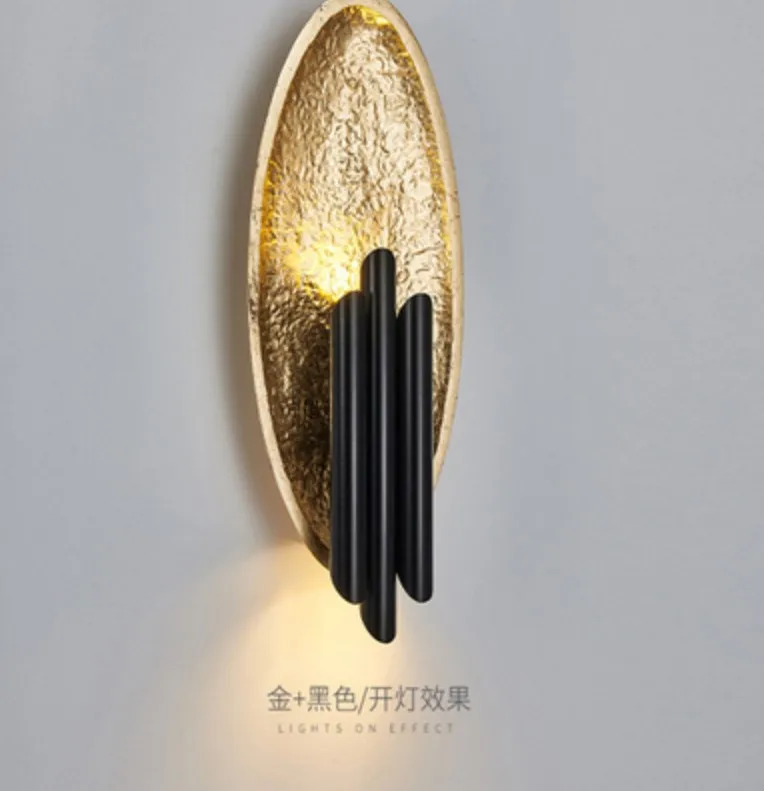 Настенный светильник nordice в виде гусиной шеи веревка для спальни коридора