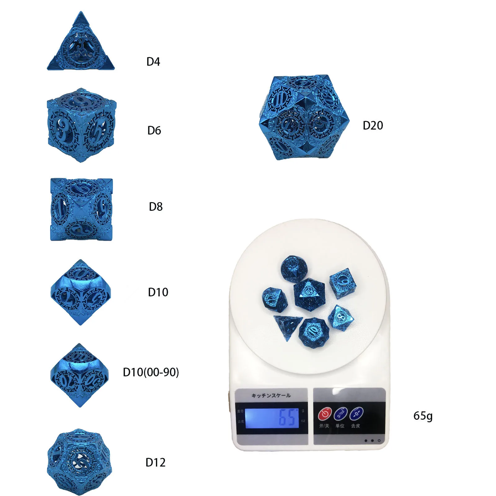 

Table Game Metal Dice Sets Dadi Skull Polyhedral Dnd Miniatures Mtg Rpg D20 D12 D10 D8 D6 D4 Warhammer Figures Blue Color Green