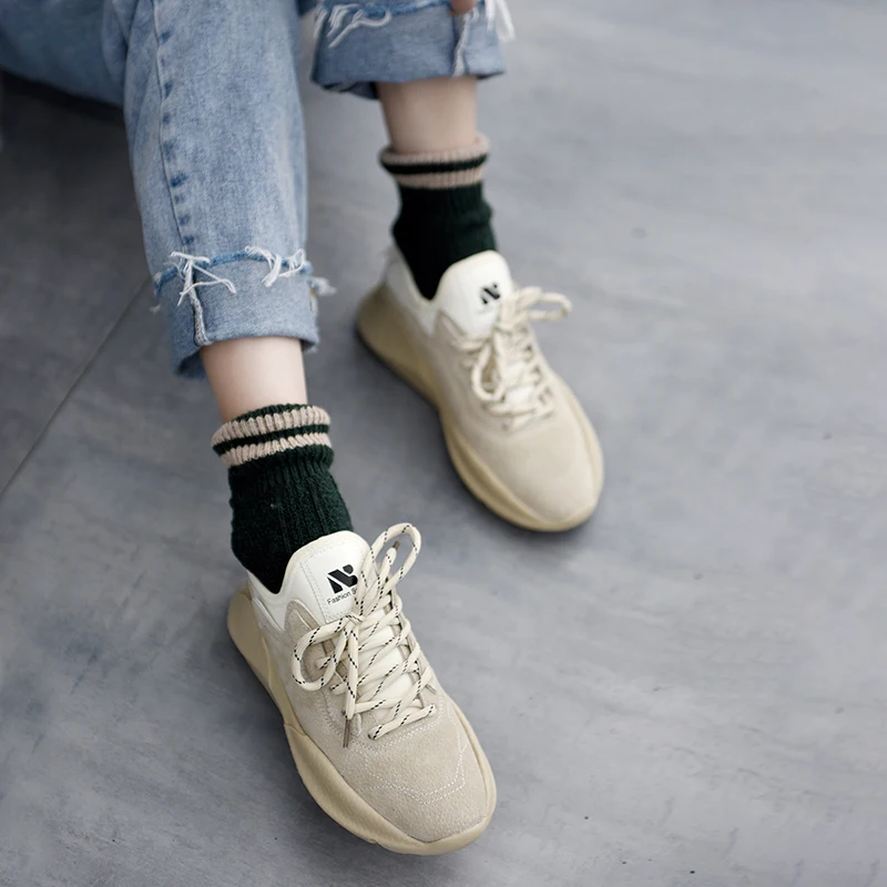 Artmu/кроссовки Новинка 2019 года повседневная женская обувь удобная на шнуровке