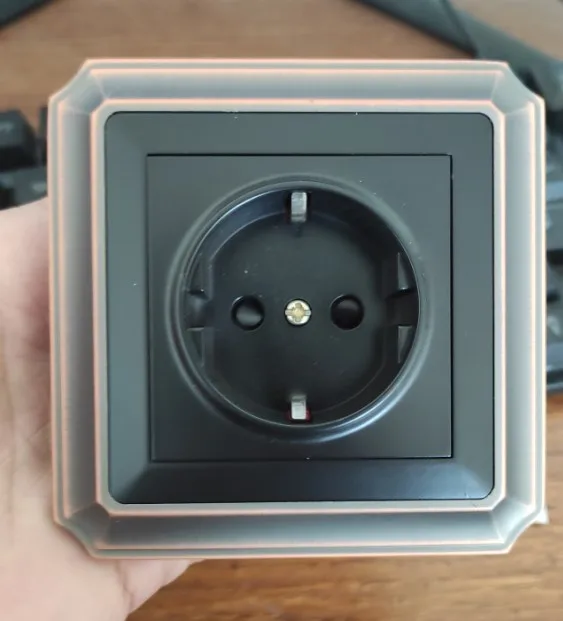 Античный Черный настенный переключатель 86 типа ретро тумблер 1 банда/2 банды/3 банды/4 банды 10 А 110-250 В деревянная панель латунный рычаг герман сирил макнейл   банда