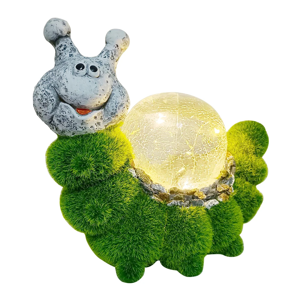 

Resin Decorative Lamp Snail Animal Table Lamp Children Bedroom Bedside Deco Light Fixtures Outdoor Lighting Garden Decoration