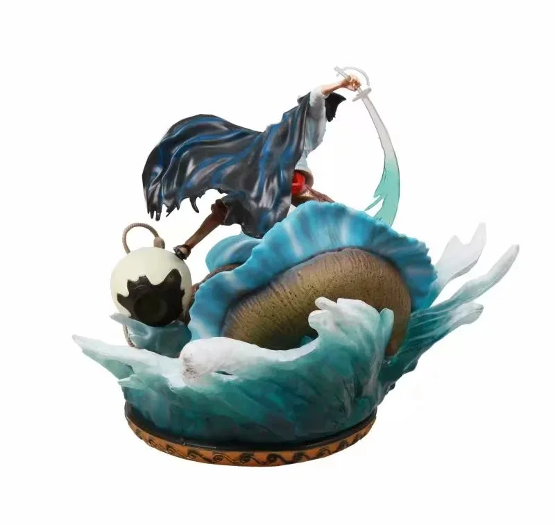 

Anime One Piece Akakami no shankusu GK PVC Action Figure Collectible Model doll toy 27cm