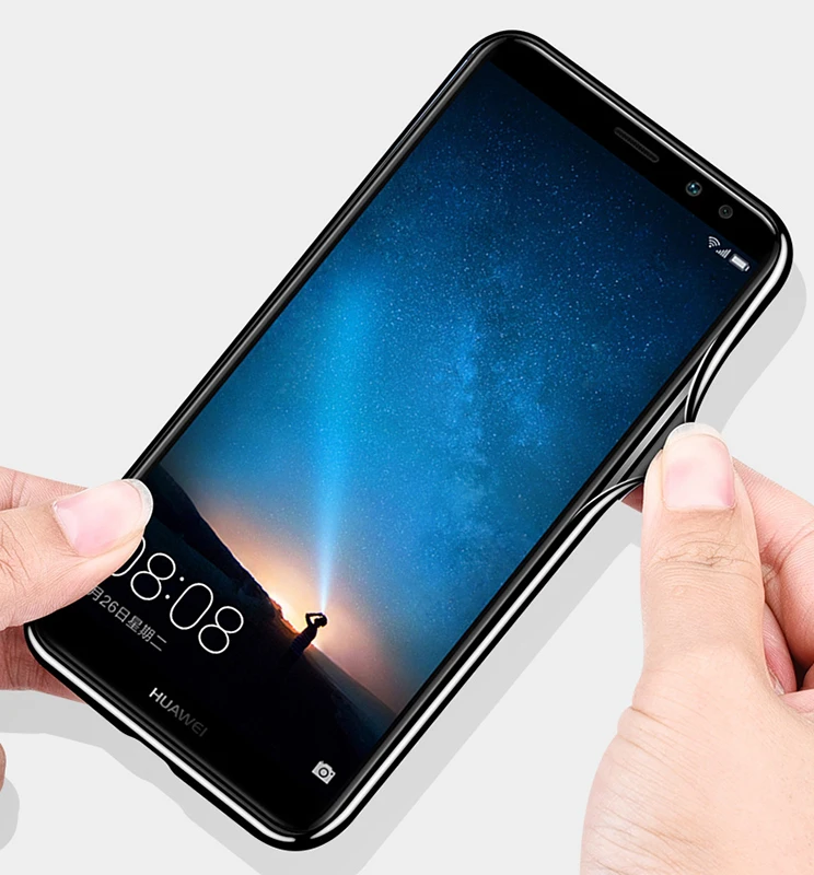 Мопс милый кот со стеклом es закаленное стекло чехол для телефона huawei 7A 8X9 10 P10 P20 P30