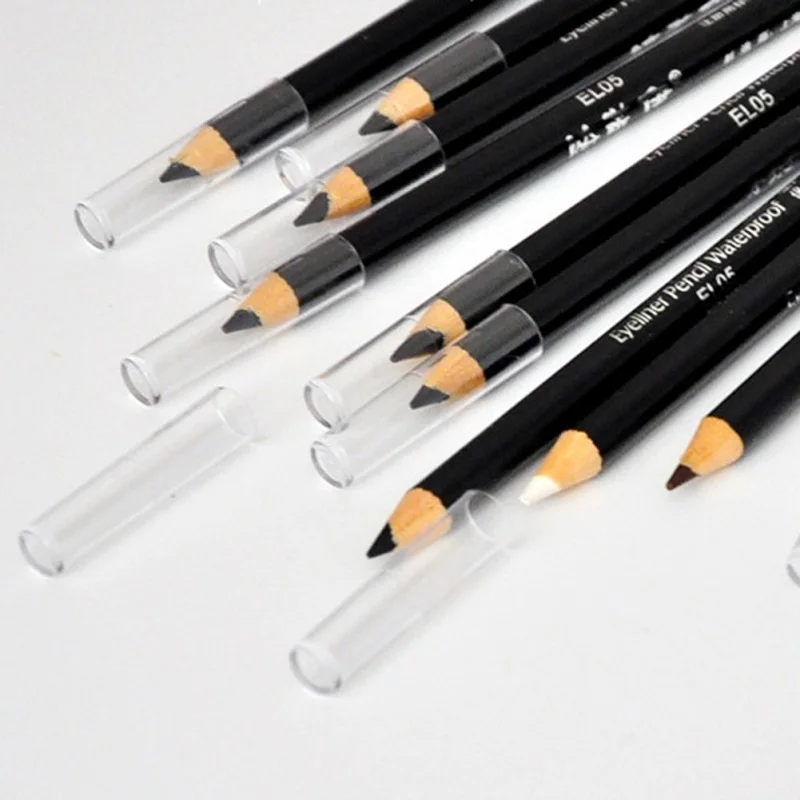 

1Pcs Black Smooth Waterproof EyeLiner Eyebrow Pencil Long Lasting Eye Brow Tattoo Dye Tint Pen Cosmetics Eye Makeup Beauty Tool