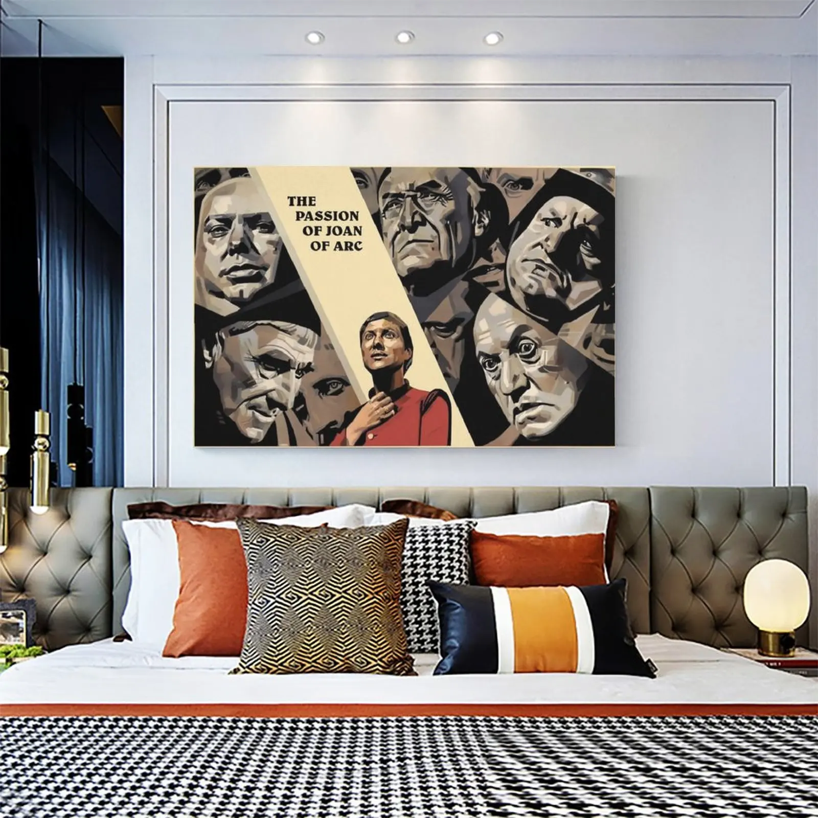 Плакаты по мотивам фильма страсть арки (1928) настенные плакаты на холсте для