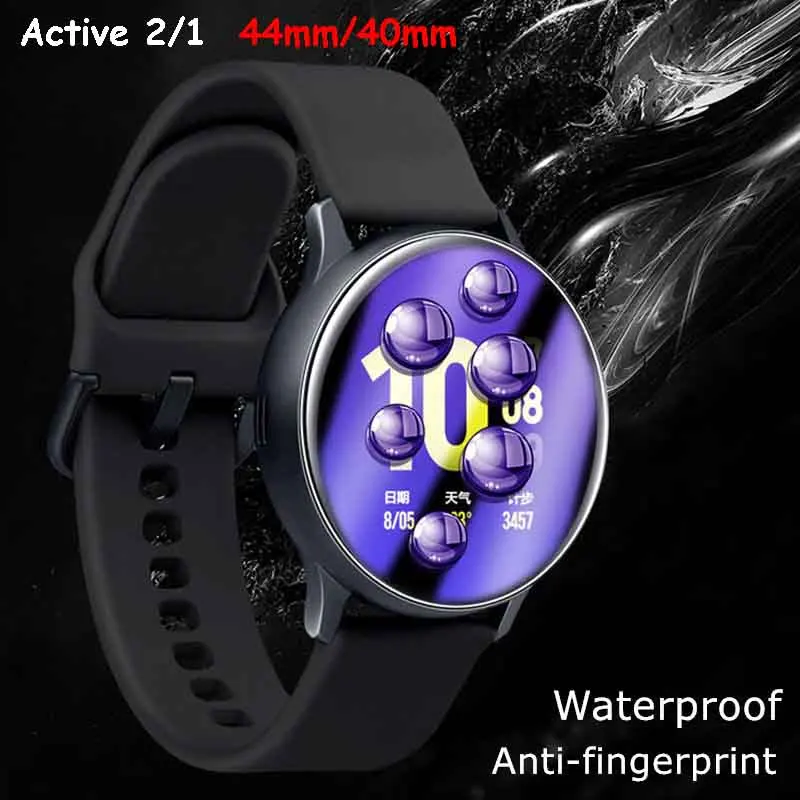 Сверхтонкая Защитная пленка для Samsung Galaxy watch active 2 44 мм 40 мм|Защита экрана часов| |