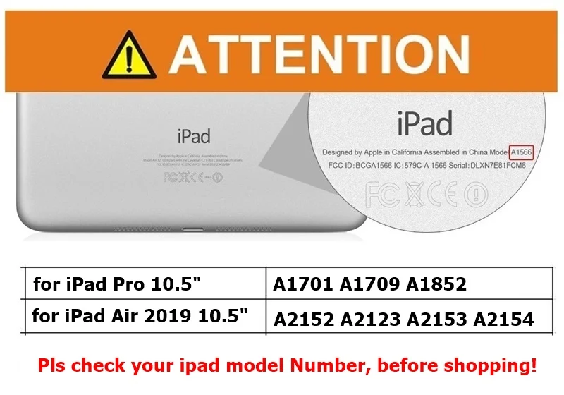 Чехол для iPad Pro 10,5 чехол /iPad Air чехол Смарт из искусственной кожи с мультипликационным рисунком слот стоячая таблетница для iPad Pro 10," Чехол