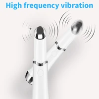 eye heating vibration massage pen to remove dark circles and eye bags beauty instrument