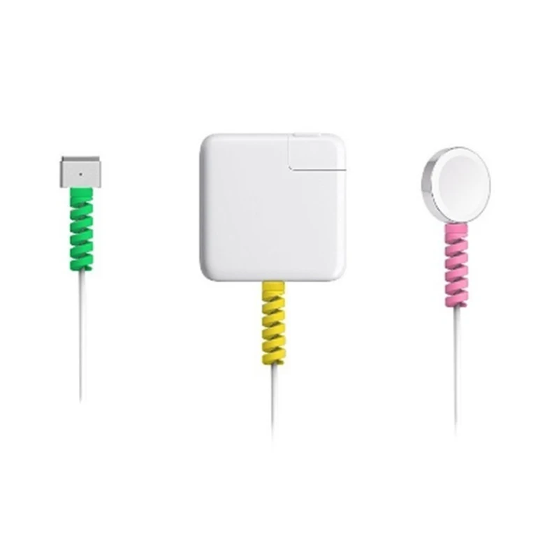 Защитная проволочная намотка для кабеля Ochraniacz Na Kabel для iPhone 11 huawei samsung Galaxy A70 A50 зарядное устройство