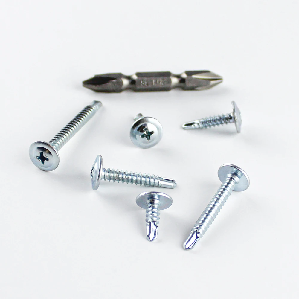 

M4.2X13/16/19/25/32/40 Button head truss wafer head self drilling screw