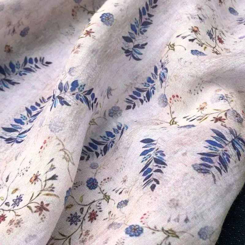 Высококачественная Новая натуральная ткань рами красивая Дымчатая пудра