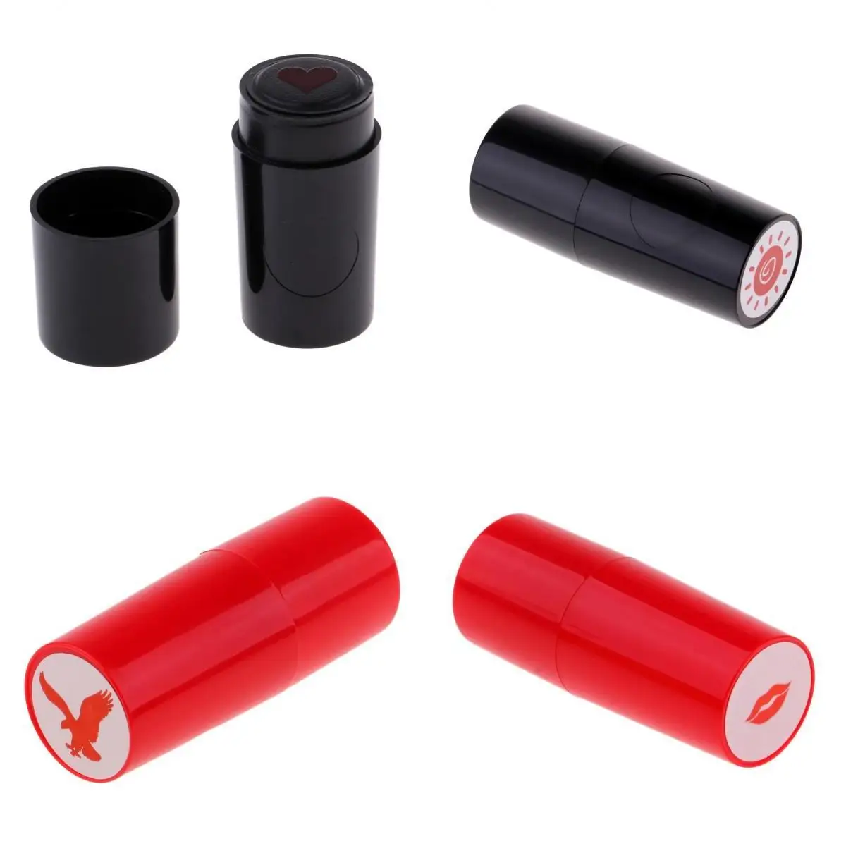 

4x Colorfast Quick-dry Golf Ball Stamp Stamper Marker Eagle Sun Heart Eagle