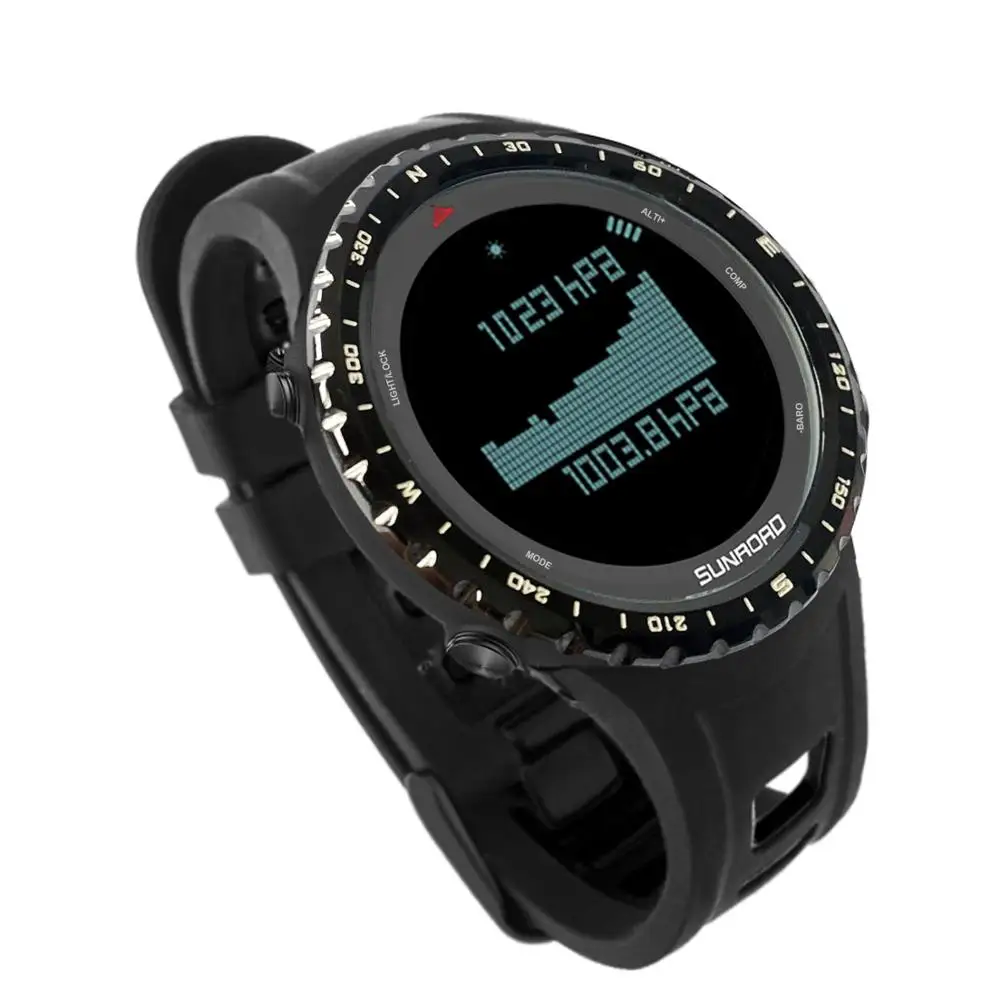 Часы наручные SUNROAD Мужские Цифровые с шагомером барометром компасом высотомером