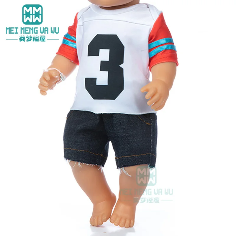 

Clothes for doll fits 43cm new born doll and american baby OG girl dress shoes Ballet skirt, casual suit