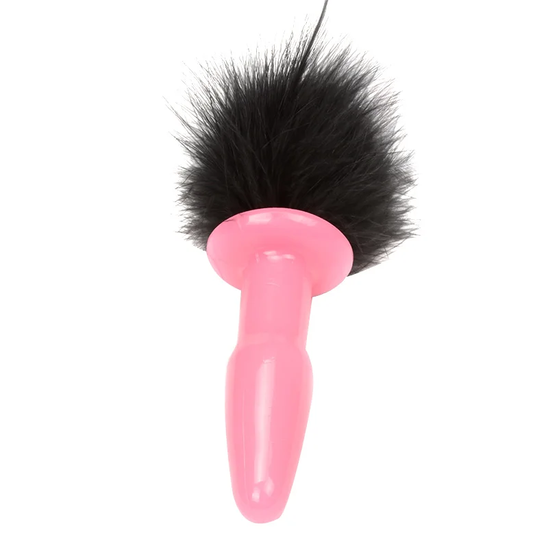 Женские секс продукты Фокс хвост Анальная пробка Силикагель задний суд женский