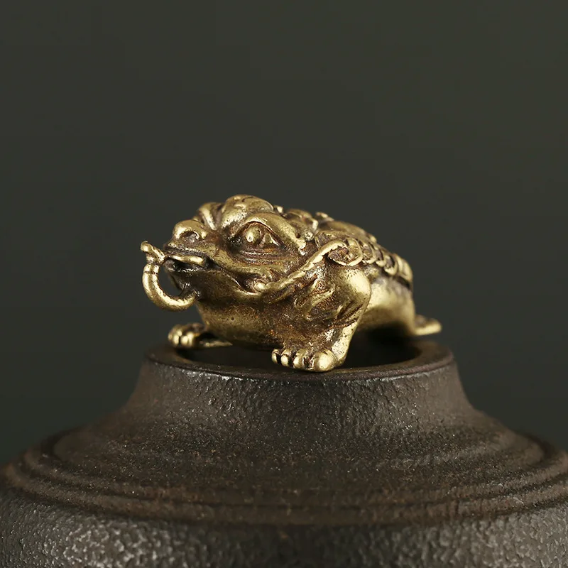 Металлическая подвеска для автомобильного ключа с тремя ножками латунный брелок