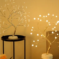 108led 36led 20led festive decoration night light copper wire orchid tree branch lamp for new year birthday gifts bedroom decor