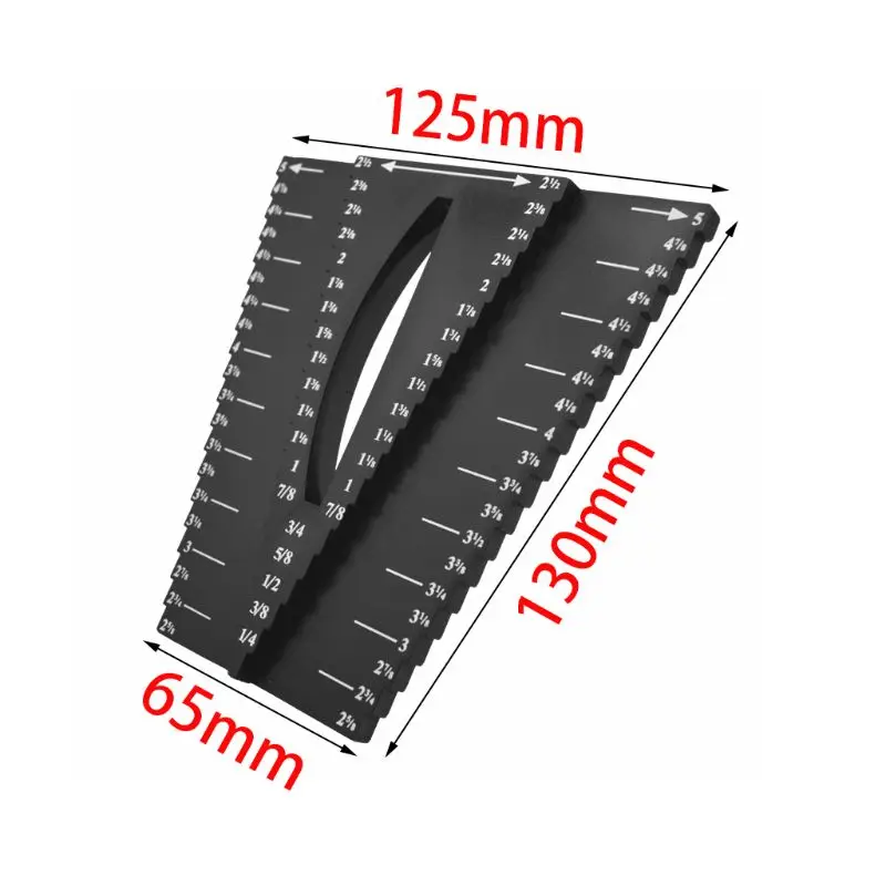 

2 in 1 Woodworking Caliper Gauge Center Finder Measure Scribe Drill Locator Tool