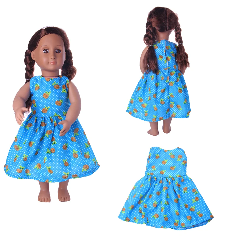 Кукла в купальнике С Рисунком бабочки платье для 18 дюймов американская кукла и 43