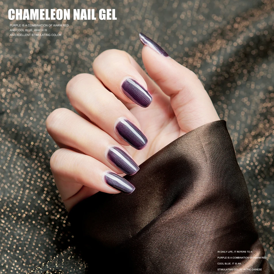 Гель лак для ногтей ViiNuro 15 мл хамелеон 8 неоновых цветов все маникюра|Гель ногтей| |