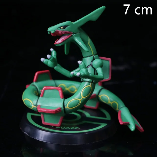 7cm Большой размер X Y Hydreigon Entei Genesect Raichu pika аниме экшн& toyp Покемон Фигурки Коллекция Модель игрушки подвижная база - Цвет: 7cm