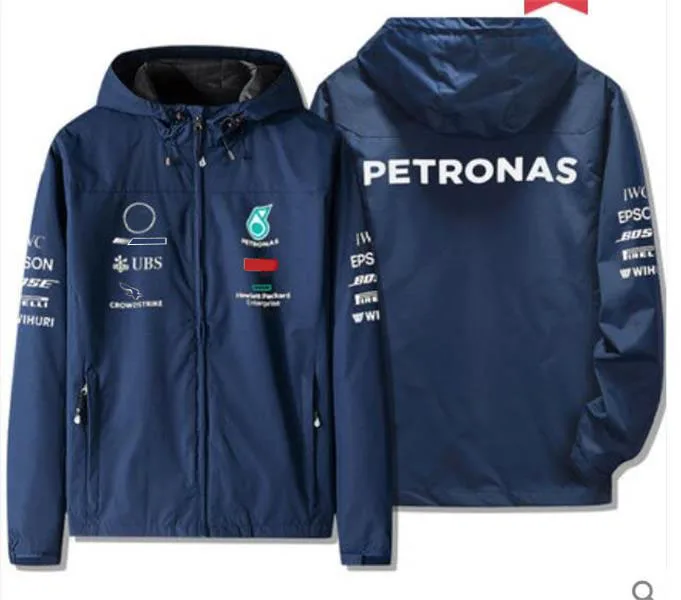 

Motorcycle racing suit F1 jacket autumn and winter F1 warm and windproof sweatshirt