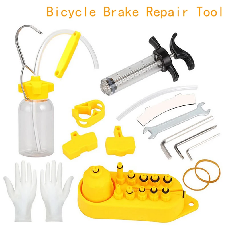 Набор инструментов для ремонта велосипедных гидравлических дисковых тормозов
