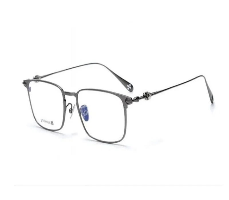 

B-titanium Retro Unisex Full Rim Prescription Lens Optical Eyewear Frame Brand Design Goggle Anti-fatigue Black Reading Glasses