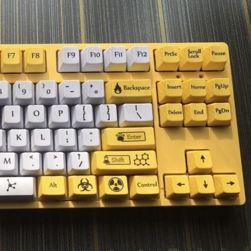 

135 Key Poison Master Keycap PBT Sublimation OEM Height Mechanical Keyboard Keycap Cross Shaft for Cherry MX Switch 61/64/87/104