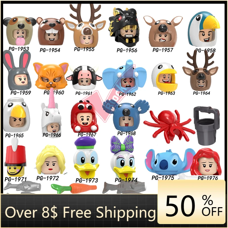 Мини фигурки из кантонских фигурок кубики Вуди гремлина Gizmo Stitch Трейси дракон