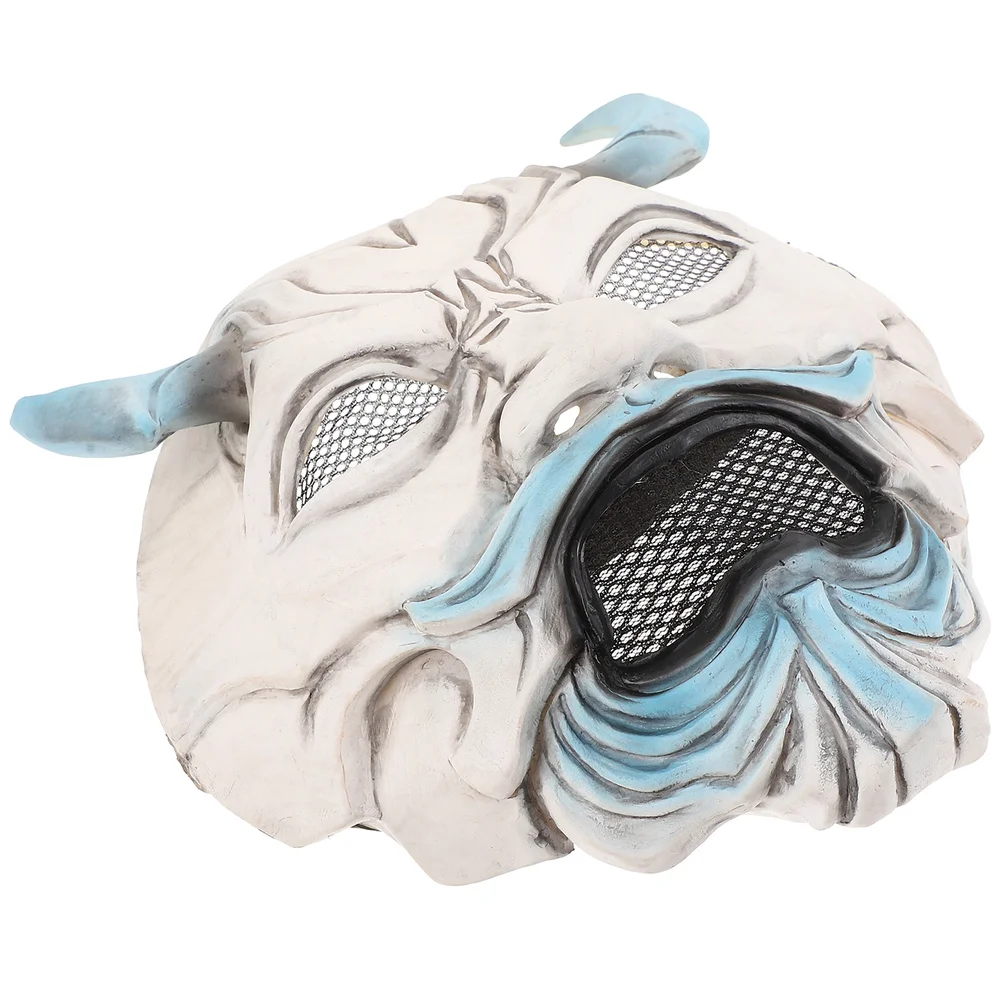 

1pc Latex Face Cover Masquerade Mask Performance Costume Prop