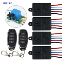 433mhz dc 12v 1ch universal smart home wireless rf remote control switch relay receiver module and 433 mhz light transmitter diy