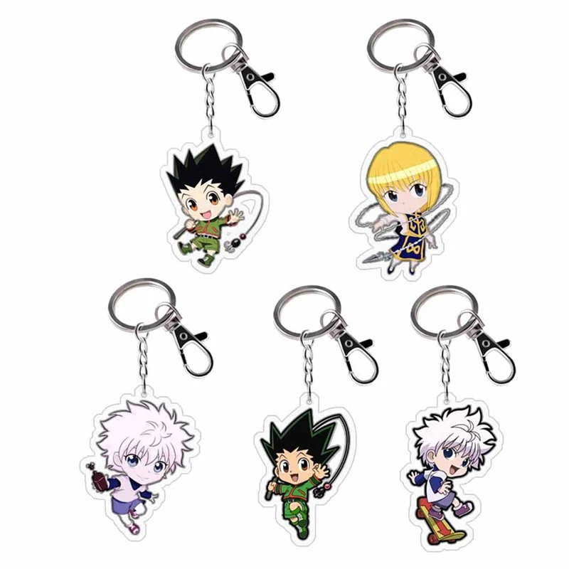 Охотник х аниме брелки двусторонний брелок косплей акриловый кулон