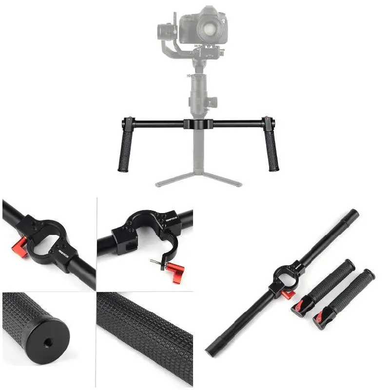 

Universal Joint Stabilizer Double Handle Hand Held Bracket Kit Professional Photography Accessories SGA998