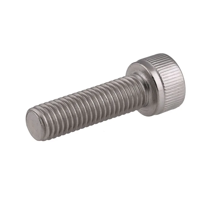 100pcs DIN912 M2.5 Metric Thread 304 Stainless Steel Hex Socket Head Cap Screw Bolts M2.5*(4/5/6/8/10/12/14/16/18/20/22/25) mm |