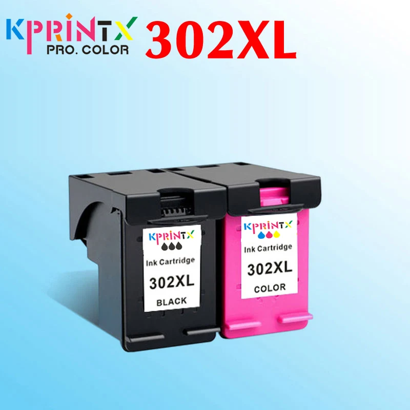 Сменный картридж с чернилами 302XL для hp302 HP302xl Deskjet 1111 1112 2130 2135 1110 3630 3632 3830 |